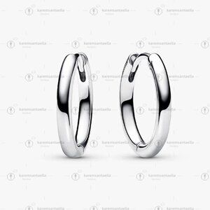 Pandora Pandora Moments 18 mm Charm Hoop Earrings